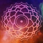 10 ways to use Reiki blog post image of a chakra symbol. Multi colored.