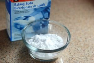 Baking soda can be used to make cleaning products for your home to reduce chemicals in your home.