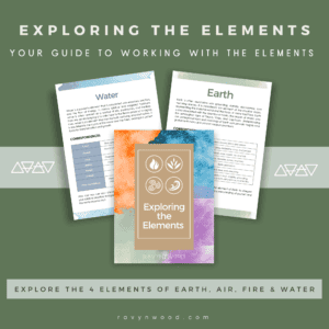 Exploring the Elements Guide image to show the guide pages for exploring the four elements. 